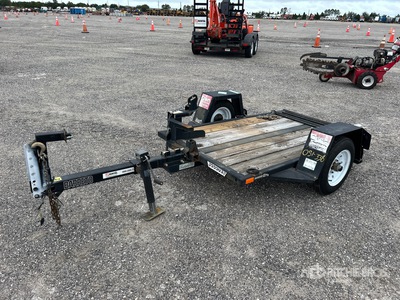 2018 Barreto E4X6TBT 6 ft S/A Equipment Trailer