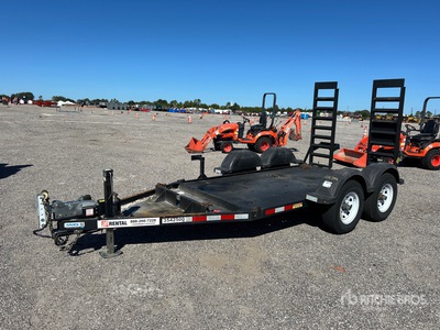 2021 MMDI 510RCMPH 5150 lb 10 ft T/A Remolque Portamaquinaria
