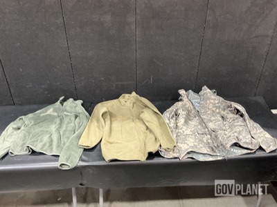 (15) Cold Weather Parkas, (65) Cold Weather Jackets & (2) Cold Weather Shirts