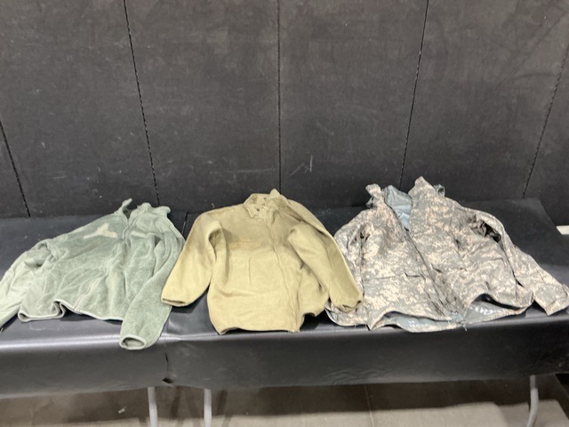 (15) Cold Weather Parkas, (65) Cold Weather Jackets & (2) Cold Weather Shirts