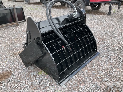 2025 GIYI JBD 32 in Mini Cucharon Mezclador para Minicargador (Sin Usar) / Skid Steer Concrete Mixer (Unused)