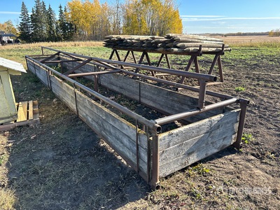 4 ft x 30 ft Livestock Feeder