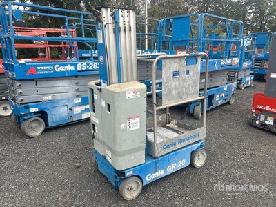 2011 Genie GR20 Vertical Mast Lift