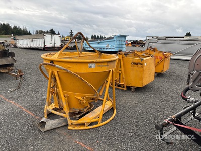 Quantity of (3) 2019 Camlever Concrete Bucket