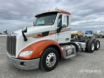 2017 Peterbilt 579 6x4 Cab and Chassis