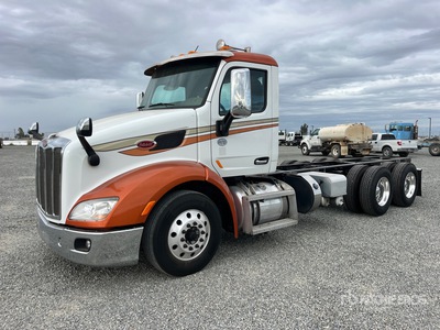 2017 Peterbilt 579 6x4 Cab and Chassis