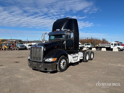 2010 Peterbilt 386 6x4 T/A Day Cab Truck Tractor
