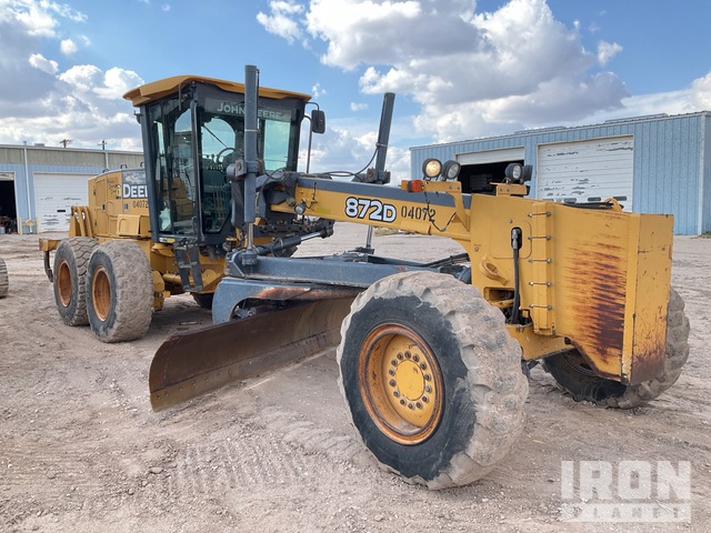 MOTOCONFORMADORA JOHN DEERE 872D 2007