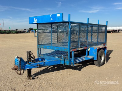 2010 FabTech 10 ft S/A Utility Trailer