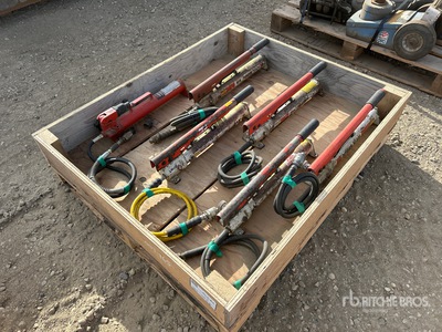 Quantity of Power Team Hydraulic Hand Pumps Różne
