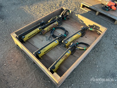 Quantity of (5) Enerpac Hydraulic Hand Pump
