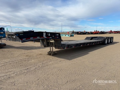 2006 Witzco Challenger RG50 Tri/A Double Drop Removable Gooseneck dieplader