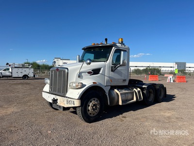 2018 Peterbilt 567 6x4 T/A Day Cab Truck Tractor