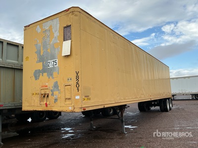 1982 Miller 40 ft x 96 in T/A Van Trailer