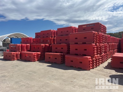 Quantity of (25) Water Wall Barrier