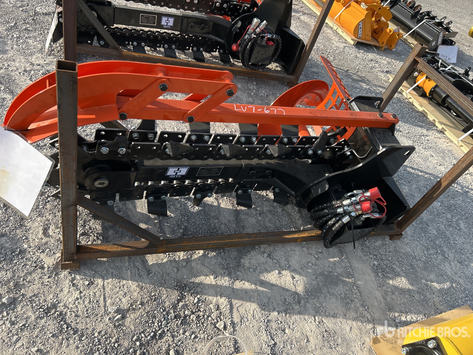 2025 GIYI GY-X39F Mini trencher (Unused)