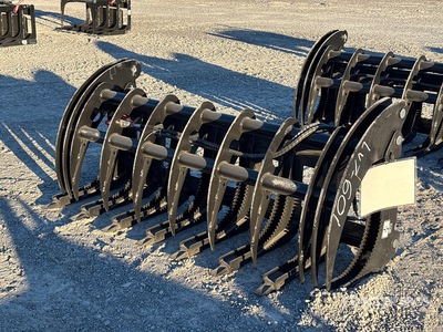 2025 GIYI CLG72 72 in Log Skid Steer Grapple (Unused)