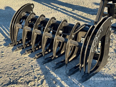 2025 GIYI GYCLG72 72 in Skeleton Skid Steer Grapple (Unused)