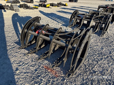 2025 GIYI GY-MCLG60 43 in Mini Log Skid Steer Grapple (Unused)