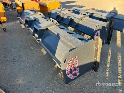 2025 Industrias America G10 120 in Skid Steer Snow Pusher