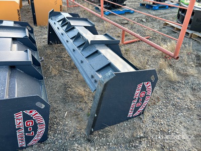 2025 Industrias America G8 96 in Skid Steer Snow Pusher