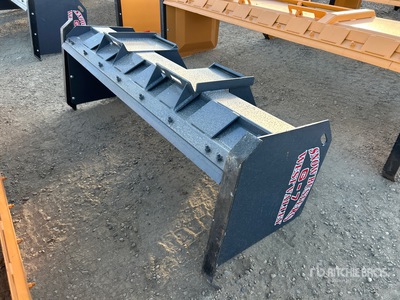 2025 Industrias America G7 84 in Skid Steer Snow Pusher