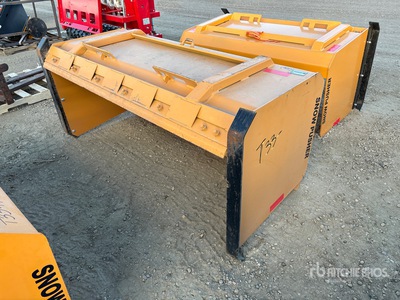2025 Industrias America SP06D 72 in Skid Steer Snow Pusher