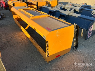 2025 Industrias America SP10D 120 in Skid Steer Snow Pusher