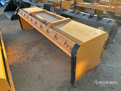 2025 Industrias America SP10D 120 in Skid Steer Snow Pusher