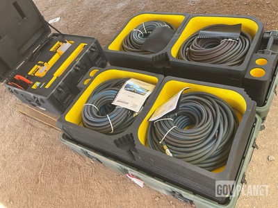 (2) Kippertool Pneumatic Nail Kits & (1) Kippertool Lighting Kit