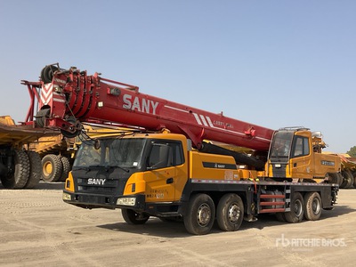 2020 Sany STC500 50 ton 8x4x4 Camión grúa hidráulico