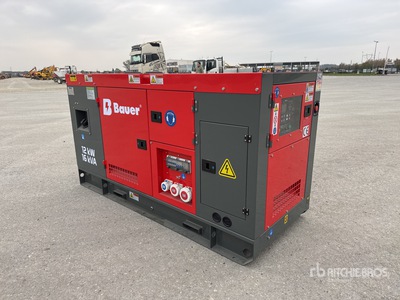 2025 Bauer GFS-12 ATS 12 kW /15 kVA Generator Set (Unused)