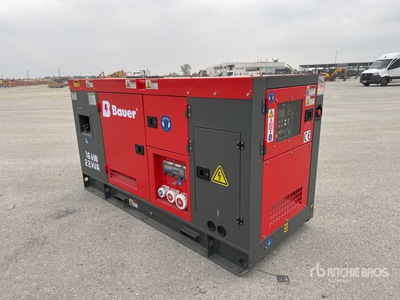 2025 Bauer GFS 16 ATS 16 kW / 20 kVA Generator Set (Unused)