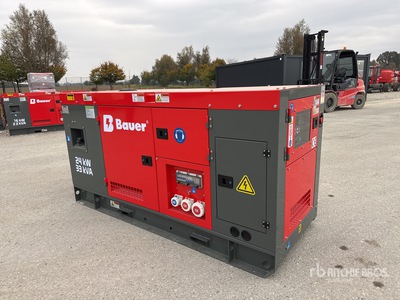 2025 Bauer GFS 24 ATS 24 kW / 30 kVA Generator Set (Unused)