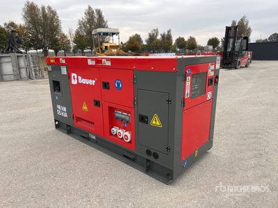2025 Bauer GFS-40 ATS 40 kW / 50 kVA Generator Set (Unused)
