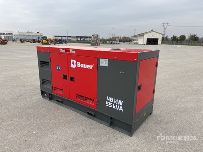 2025 Bauer GFS-40 ATS 40 kW / 50 kVA Generator Set (Unused)