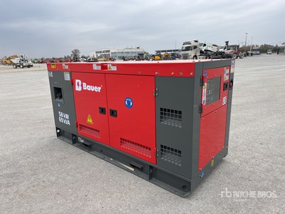 2025 Bauer GFS 50 ATS 50 kW / 62.5 kVA Generator Set (Unused)