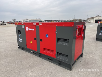 2025 Bauer GFS 80 ATS 80 kW / 100 kVA Generator Set (Unused)