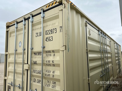 2025 40 ft High Cube Multi-Door حاويات تخزين