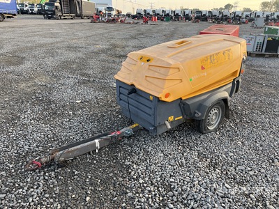 2015 Atlas Copco XAS87KD Mobile Air Compressor