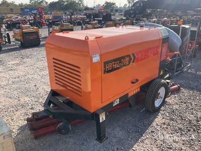 2025 OKG HBT-20 Bomba de Concreto (Sin Usar) / Portable Electric Betonpomp (Unused)