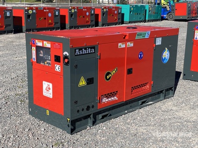 2025 Ashita GFS-75 75 kVA Skid-Mounted Planta de Luz (Sin Usar) / Generador    (Unused)