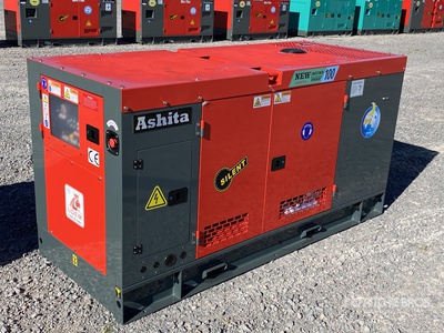2025 Ashita GFS-100 100 kVA Skid-Mounted Planta de Luz (Sin Usar) / Generator Set (Unused)