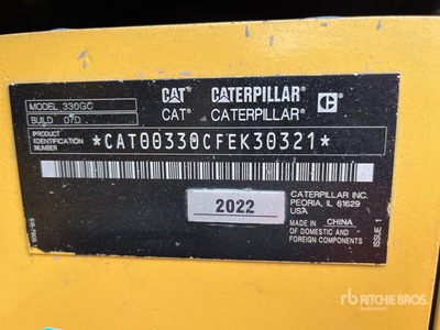 2022 Cat 330GC Excavadora Hidraulica / Koparka gąsienicowa