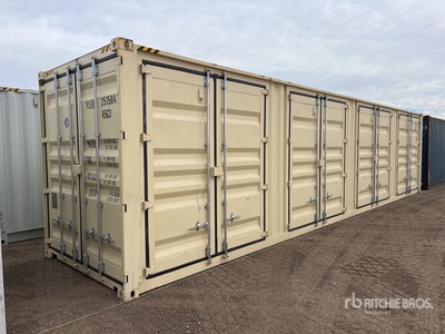 2025 40 ft High Cube Multi-Door حاويات تخزين