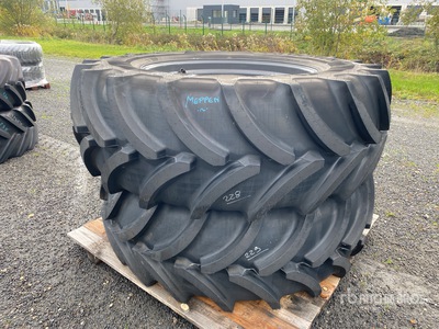 Quantity of (2) Vredestein 650/65R42 158D Wheels Ruedas