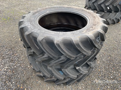 Quantity of (2) Firestone 440/65R28 TL 131 D MAXTR65 Tires Tires