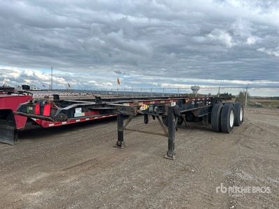 2018 Max Atlas T/A Super B-Train Lead Extendable T/A Container Trailer