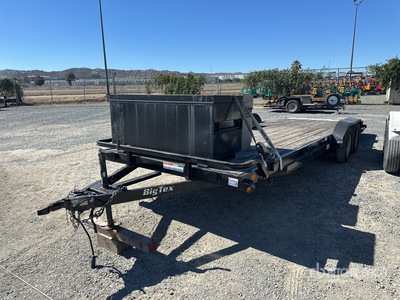 2017 Big Tex 70CH-24 24 ft T/A Equipment Trailer
