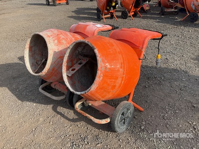 Quantity Of 2 Belle Electric Portable Concrete Mixer
